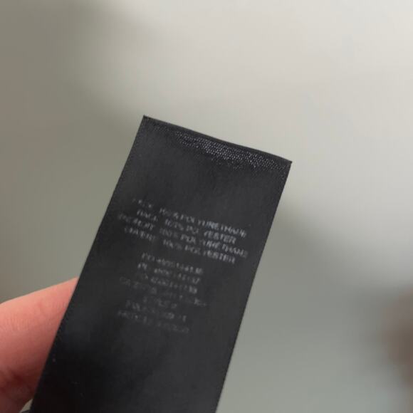 WILFRED x ARITIZA Melina Faux Leather Straight Pant Black {ZZ26} - Picture 5 of 5